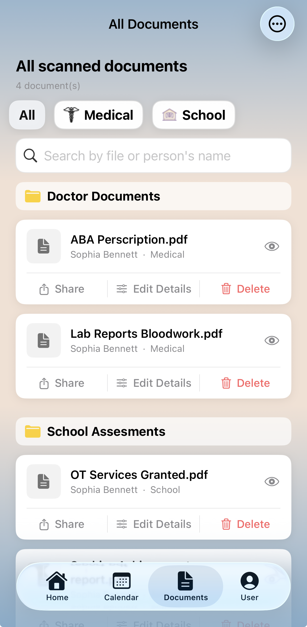 iDocThis dashboard